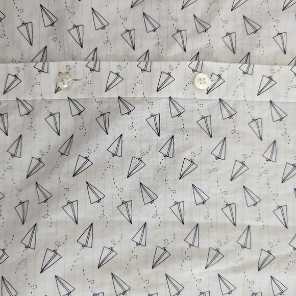 MURANO liquid luxury slim fit button down shirt men's Large - Picture 2 of 9